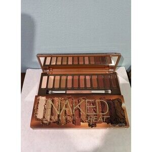 Urban Decay Naked Heat Eyeshadow Palette Full Size High Pigment Blendable NIB